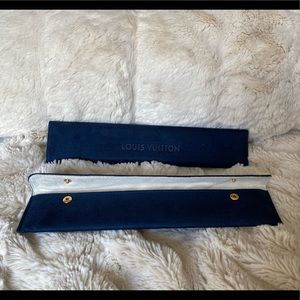 Authentic Louis Vuitton fine jewelry travel case.